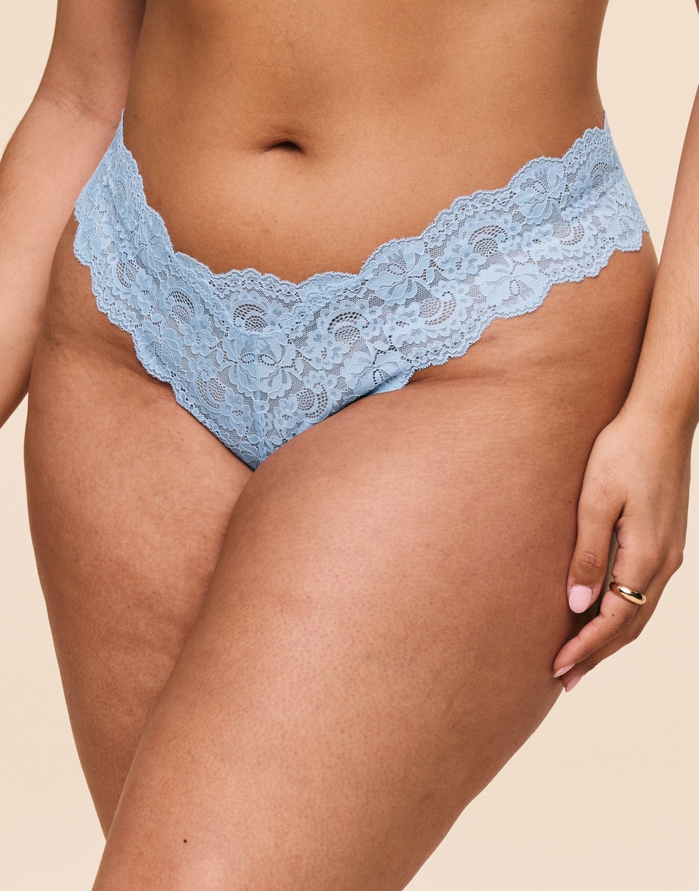 Aster Pearl Tanga Plus Azul