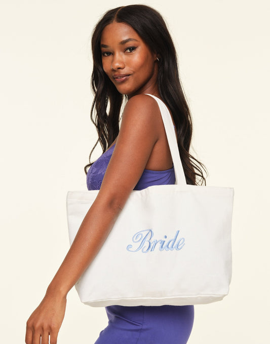 Bride Tote Bag Blanco