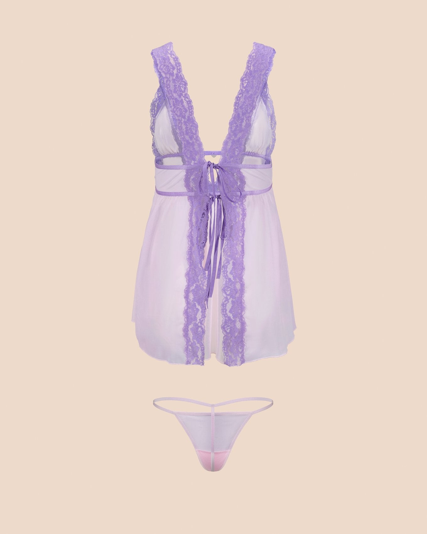 Adalee Sin Relleno Plus Morado