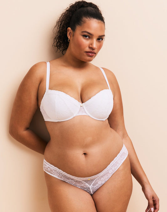 Lucie Contorno Plus Blanco
